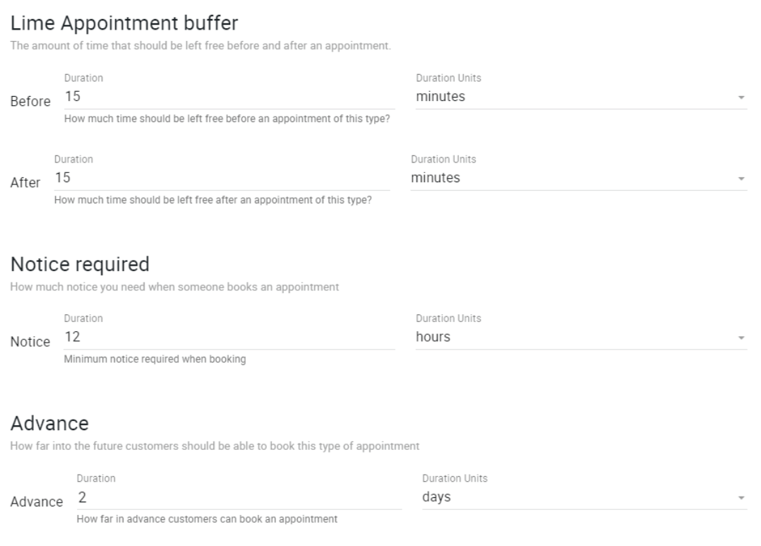 LF appointment ss